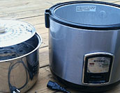 Oyama stainless steel, electric rice cooker